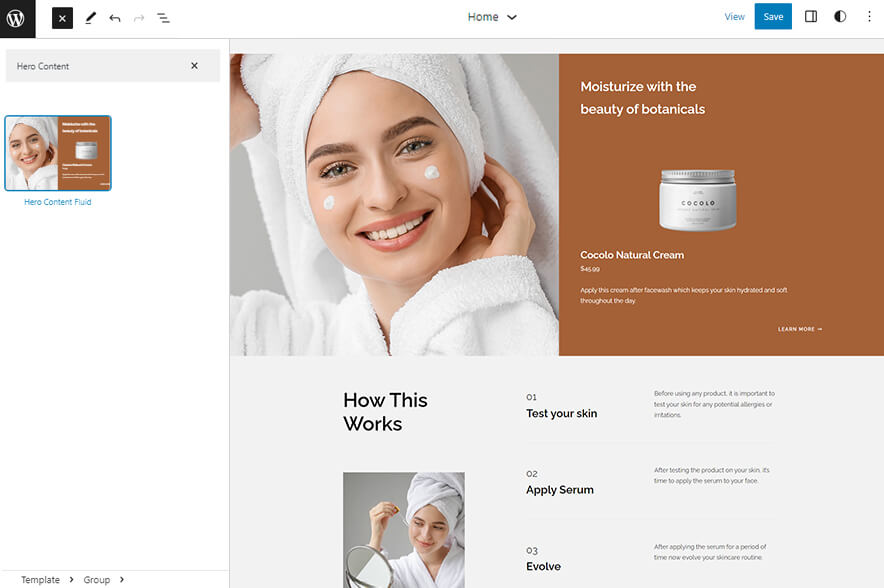 Skincues - Hero Content
