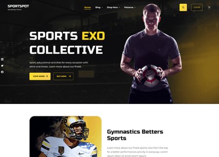 Sprotspot WordPress FSE theme